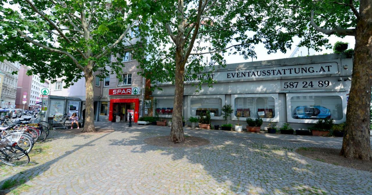 Charming With Balcony In Hip & Trendy Margareten Viena Exterior foto